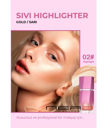 Nera Classy Liquid Highlighter / Illuminator / Natural Finish Shimmering Illuminator Highlighter