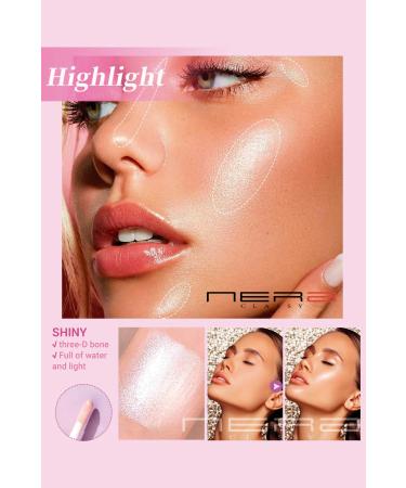 Nera Classy Liquid Highlighter / Illuminator / Natural Finish Shimmering Illuminator Highlighter - Buy Online on GoSupps.com