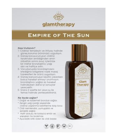 glam therapy Velvet Touch Cacao Seed Oil Infused Bronzing & Massage Oil 100 ml Cocoa Seed & Carrot Oil - Buy Online on GoSupps.com