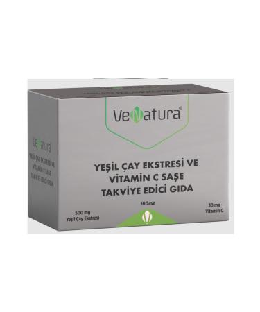 Venatura Green Tea Extract and Vitamin C 30 Sachets