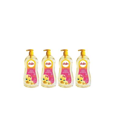 Dalin Almond Oil Easy Combing Shampoo 700 ml X 4 Pieces