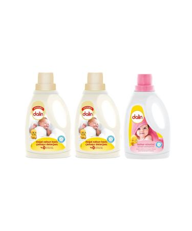 Dalin Soap Based Detergent 2 Liter Softener Spring Lullaby 1500 ml