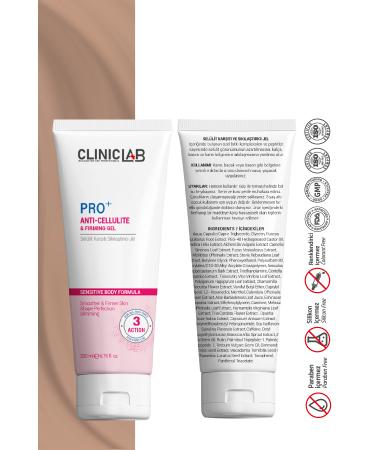 Cliniclab Pro+ Anti-Cellulite Firming Gel 200 ml - (Tube) - Buy Online on GoSupps.com