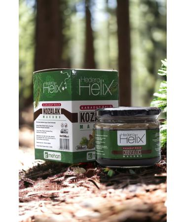 MEHAN Mulberry Extract Pine Cone Paste Herbal Mixture Propolis Carob Black Cumin 340 ml Glass Jar - Buy Online on GoSupps.com