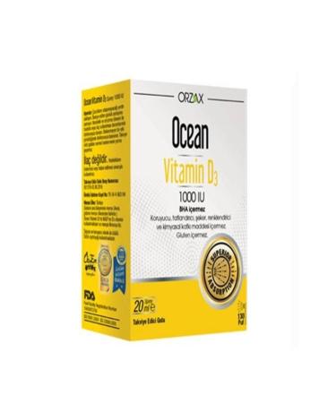 Ocean Vitamin D3 1000 IU Spray 20ml