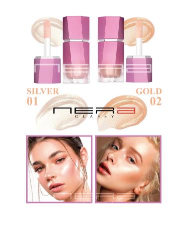 Nera Classy Liquid Highlighter / Illuminator / Natural Finish Shimmering Illuminator Highlighter - Buy Online on GoSupps.com