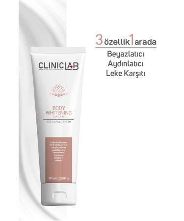 Cliniclab Body Whitening and Brightening Cream 100 ml- (Tube) - Buy Online on GoSupps.com