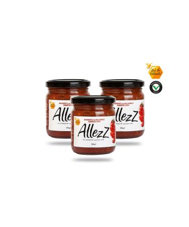 ALLEZZ Spicy and Balsamic Tomato Sauce 3 x 210 gr