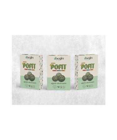 BEG N Pofit Apricot Spirulina and Lemon Fruit Ball - 3 Pieces X 84gr