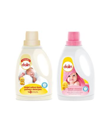 Dalin Natural Soap Based Detergent Softener Spring Lullaby 1500 ml