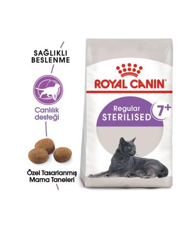 Royal Canin Sterilised +7 Sterilised Senior Cat Food 3.5 Kg. - Buy Online on GoSupps.com