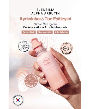 ELENSILIA Brightening Firming Arbutin Serum ELENSILIA Radiance Alpha Arbutin Ampoule 50ml - Buy Online on GoSupps.com