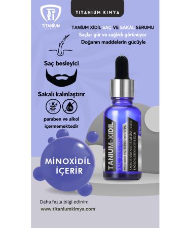 Tanium Xidil Hair and Beard Blue Serum 50ml