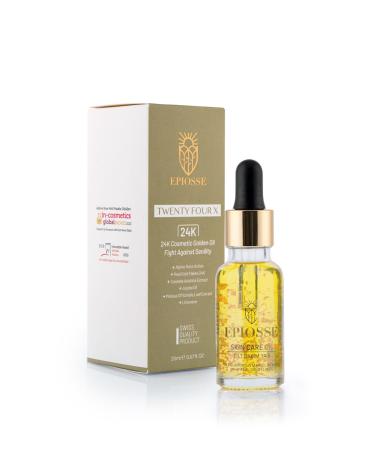 Epiosse Twenty Four X 24 Carat Cosmetics Gold and Apple Stem Cell Anti-Aging Regenerating Oil 20ml