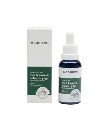 Medirevo Borken Complex 124 - Food Supplement Containing Boron and Hemp Seed Oil