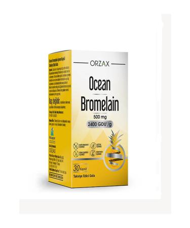 Ocean Bromelain 30 Capsules