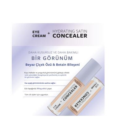 Pastel Eye Cream + Hydrating Satin Concealer - Eye Cream + Under Eye Concealer 63 Milkshake - Buy Online on GoSupps.com