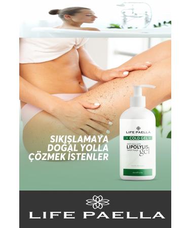 Life Paella Professional Anti-Cellulite & Anti-Stretch - Cold Lipolysis Gel for Regional Slimming 250 ML - Buy Online on GoSupps.com