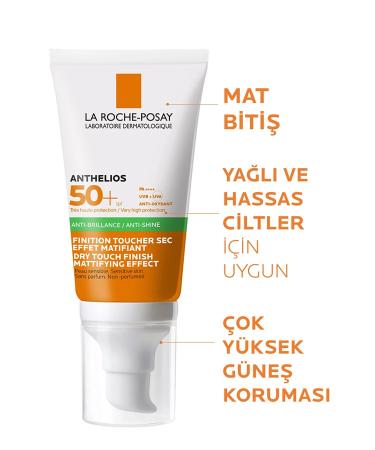 La Roche Posay Anthelios SPF 50+ Oil Control Sun Cream for Oily Skin 50ml - Buy Online on GoSupps.com