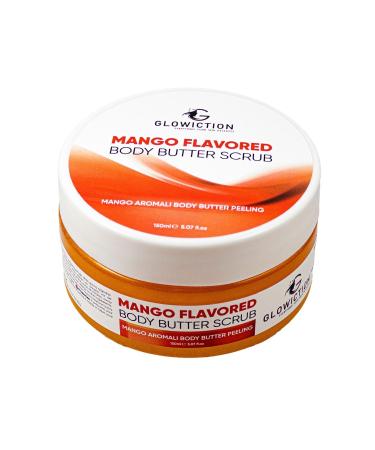 GLOWICTION Nourishing Purifying and Moisturizing Mango Flavored Body Scrub 150 ml - Buy Online on GoSupps.com