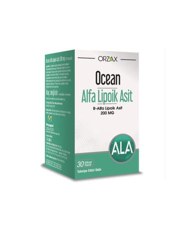 Ocean Alpha Lipoic Acid 200 mg 30 Capsules
