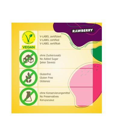 Rawberry Banana Sugar-Free Vegan Gluten-Free Kids Bar 15 Pieces in a Box - Buy Online on GoSupps.com