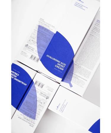 Isntree Hyaluronic Acid Moist Cream 100 ml (MOISTURIZING CREAM CONTAINING 10 TYPES OF HYALURONIC ACID (DRY SKIN)) - Buy Online on GoSupps.com