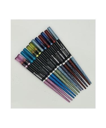 Volume 3x1 12-Piece Glitter Eye Pencil