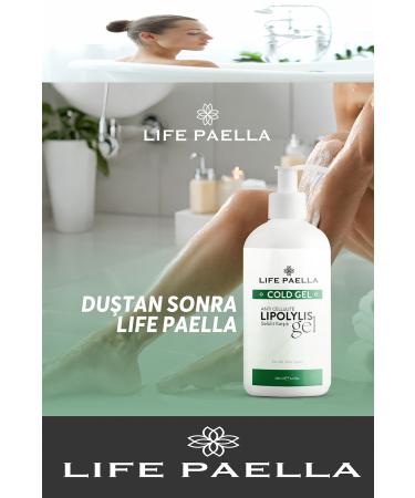 Life Paella Professional Anti-Cellulite & Anti-Stretch - Cold Lipolysis Gel for Regional Slimming 250 ML - Buy Online on GoSupps.com
