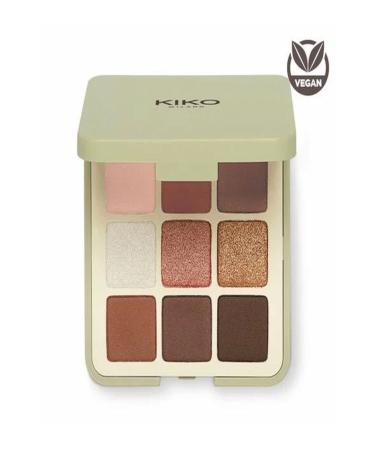 kiko milano GREEN ME EYESHADOW PALETTE 101 Cool Spice