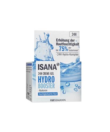 ISANA Skin Hydro Booster Moisturizing Gel Cream Intensive Care 50 Ml - Buy Online on GoSupps.com