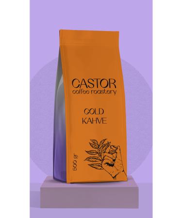 CASTOR COFFEE BEANS GOLD GRANULATED COFFEE 400gr