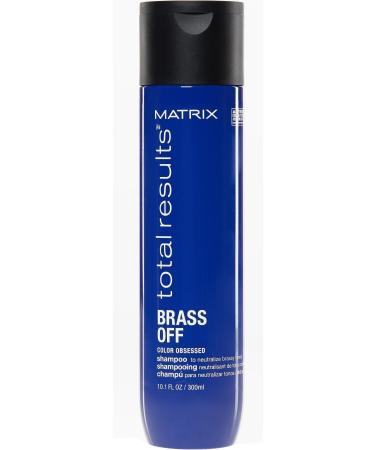 Matrix Brass Off Color Protecting Blue Shampoo for Brunette Hair 300ml DK R N1430