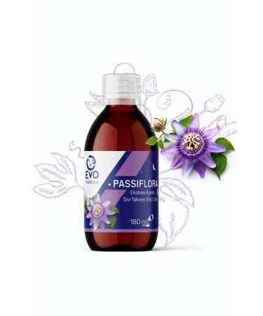 EVOPHARMA Liquid Food Supplement Containing Passiflora Extract 180 Ml - Buy Online on GoSupps.com