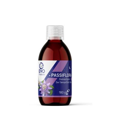 EVOPHARMA Liquid Food Supplement Containing Passiflora Extract 180 Ml - Buy Online on GoSupps.com