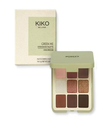 kiko milano GREEN ME EYESHADOW PALETTE 101 Cool Spice - Buy Online on GoSupps.com