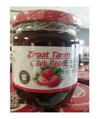Ziraat Tar m STRAWBERRY JAM 500 GR