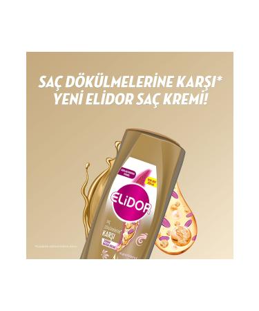 Elidor Serum Hair Care Cream Against Hair Loss + Strong and Shiny + Instant Repair + Brunette Shine - Buy Online on GoSupps.com