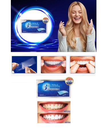 Alright 3D White 5 Piece Teeth Whitening Strip Instant Whitening - Buy Online on GoSupps.com