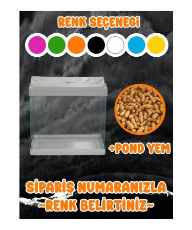 MD ZM R Mini Nano Aquarium and Fish Food All Colors Available New Production
