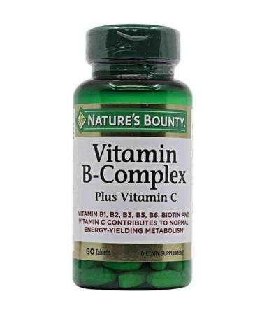 Natures Bounty Vitamin B-complex 60 Tablets
