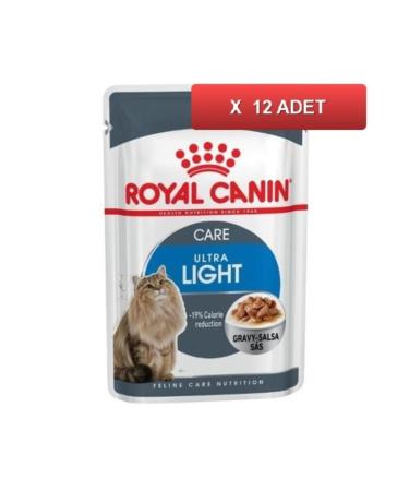 Royal Canin Ultra Light Diet Cat Canned Food 85 Gr (12 Pieces)