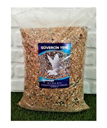 Ekodo a Pigeon Food 10 Kg 10 Mix Luxury Pigeon Food Performance Food Wheat-free Pigeon Food