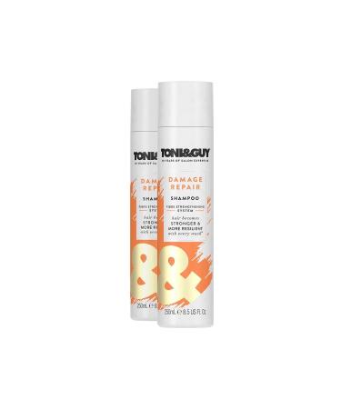 Toni Guy Hair Care Shampoo for Damaged Hair 250 ml X2 - Buy Online on GoSupps.com