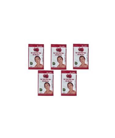 BIOHERBAL Pomegranate Seed Oil Essence Clay Mask 17 Gr 5 Pieces