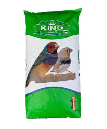 Natural King Tropical Finch Food 2 Kg (SPECIAL VACUUM PACKAGING) (DIVISIONED PRODUCT) (1 KG X 2 PACKS)
