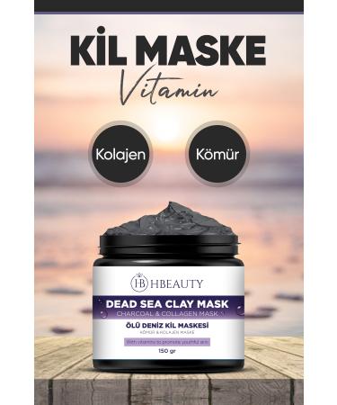 HBEAUTY Collagen Dead Sea Clay Mask Anti-Acne and Blackhead Collagen