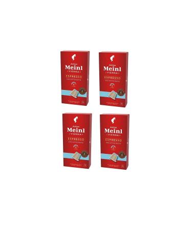 Julius Meinl Espresso Decaffeinato Capsule Coffee 10 Pieces (4 Packs)