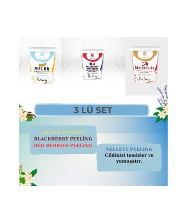 IDM VELVETY PEELING MELON & BLACKBERRY & RED BERRIES