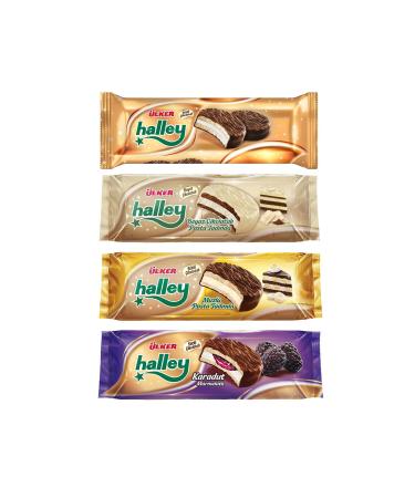 Ulker Halley 4-Piece Mixed Package